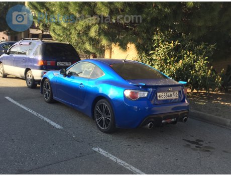 е666ав138, Subaru BRZ