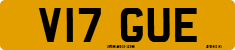 License plate of the United Kingdom, 1983 year system