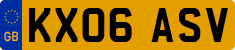 License plate of the United Kingdom, 2001 year system