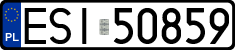 License plates of Poland, Regular car plates