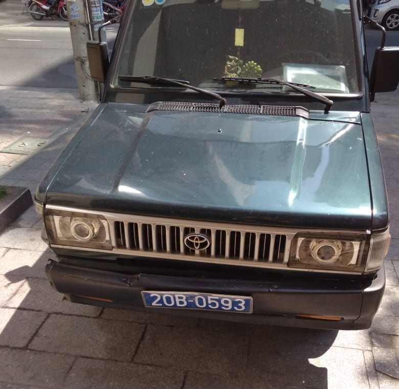 20B-0593, Toyota Zace 1st gen Wagon (F40/F50; TW- and VN-market), 1988—1997