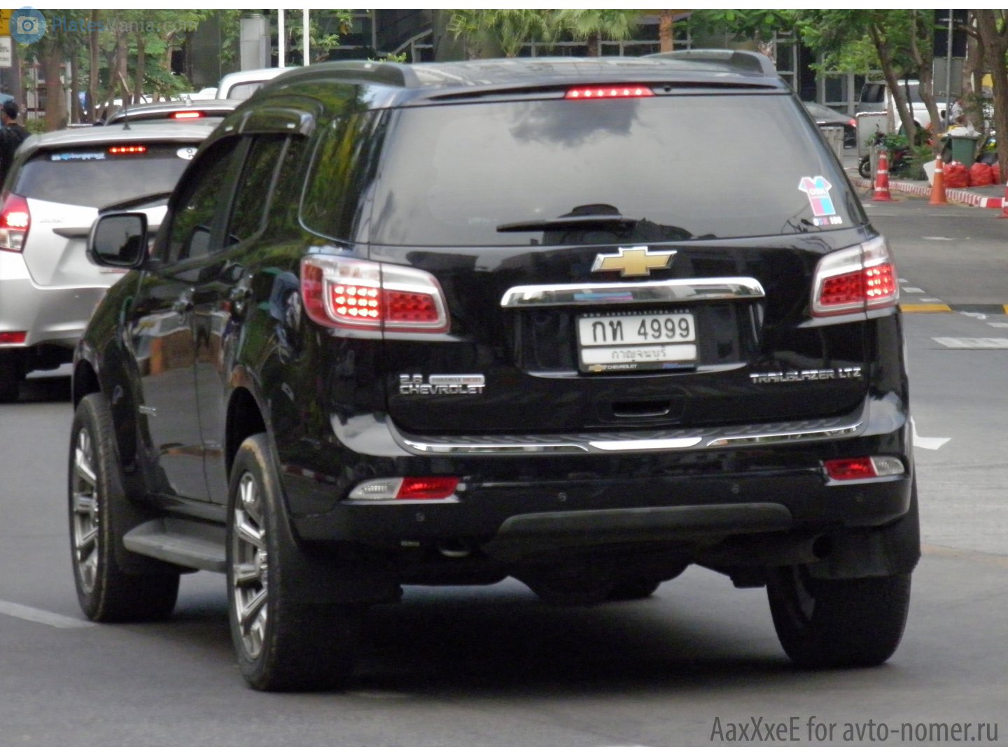 กท 4999, Chevrolet TrailBlazer 2nd gen SUV (GMT31XX), 2012–
