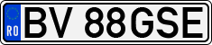 License plate of Romania, Regular plates