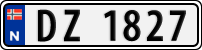 License plate of Norway, Trailers, motorcycles, special vehicles