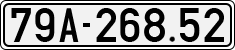 License plate of Vietnam, Cars