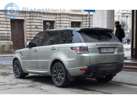 BX 8888 OO, Land Rover Range Rover Sport