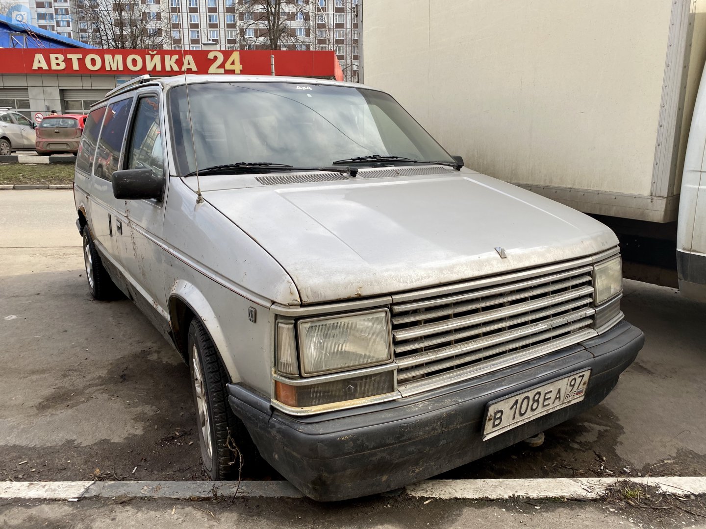 в 108 еа 97, Plymouth Grand Voyager 1st gen (S), 1987–1990