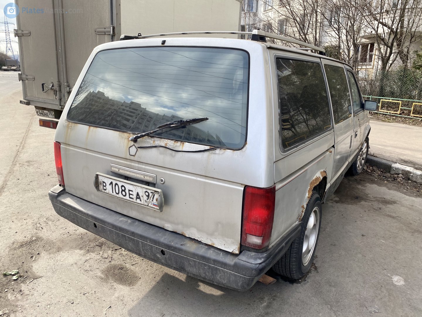 в 108 еа 97, Plymouth Grand Voyager 1st gen (S), 1987–1990