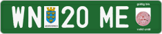 License plate of Austria, Export transit plates