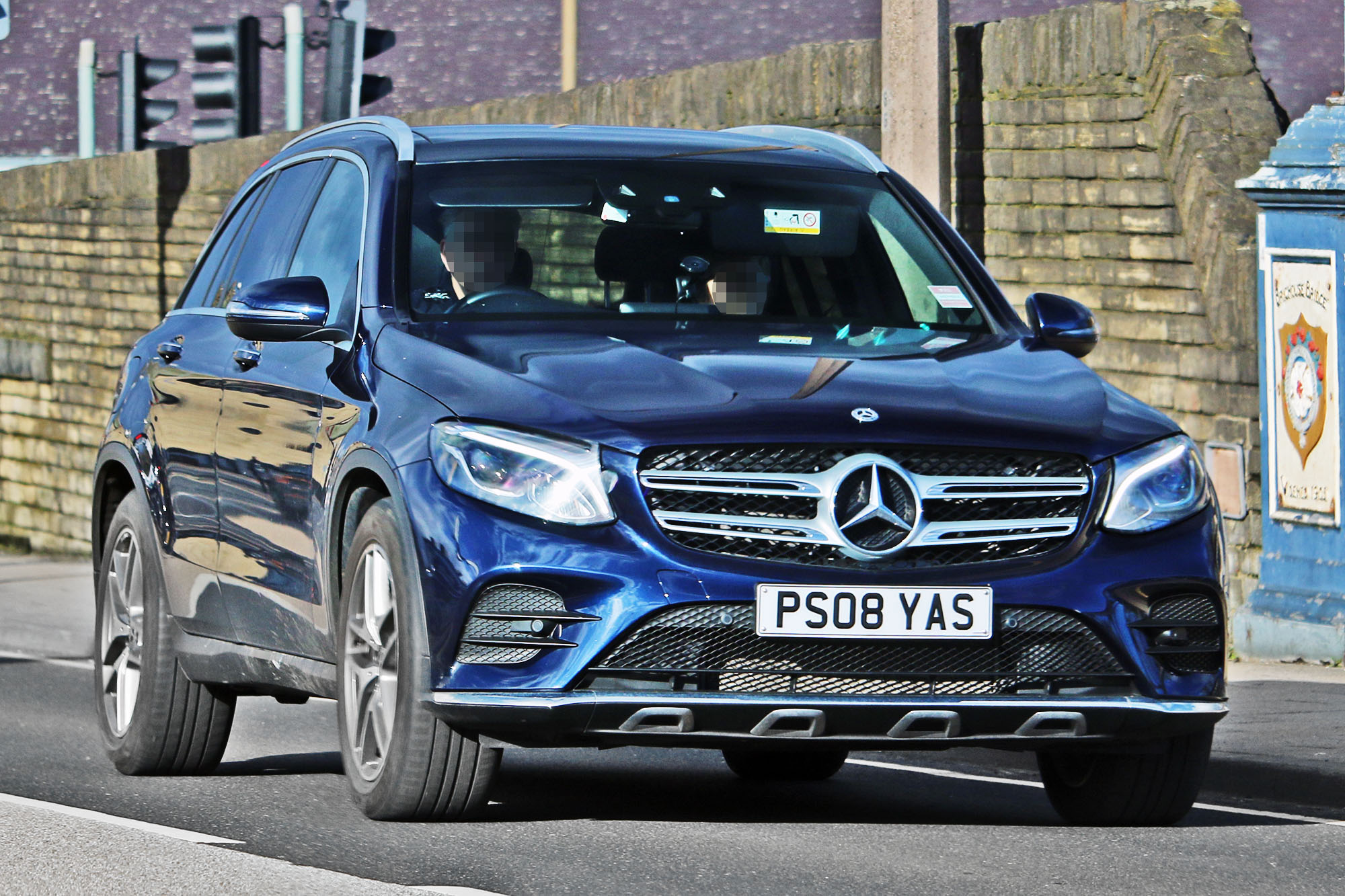 PS08YAS, Mercedes-Benz GLC-Klasse 1st gen SUV (X253), 2015–2019