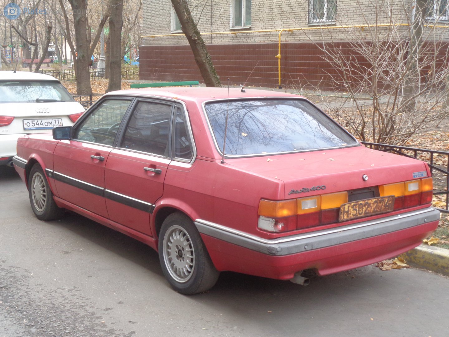 H 502274, Audi 4000 1st gen (B2; NA-market), 1980–1987