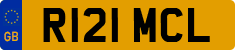 License plate of the United Kingdom, 1983 year system