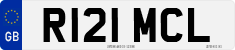 License plate of the United Kingdom, 1983 year system