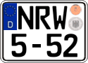 German license plate, Regional authorities