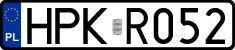 License plates of Poland, Authorities