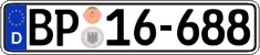 German license plate, Authorities and federal agencies