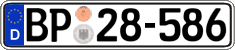 German license plate, Authorities and federal agencies