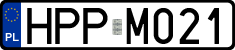 License plates of Poland, Authorities