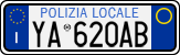 License plate of Italy, Cars (1994 year series)