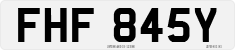 License plate of the United Kingdom, 1963 year system