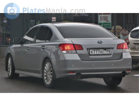 е777ас198, Subaru Legacy