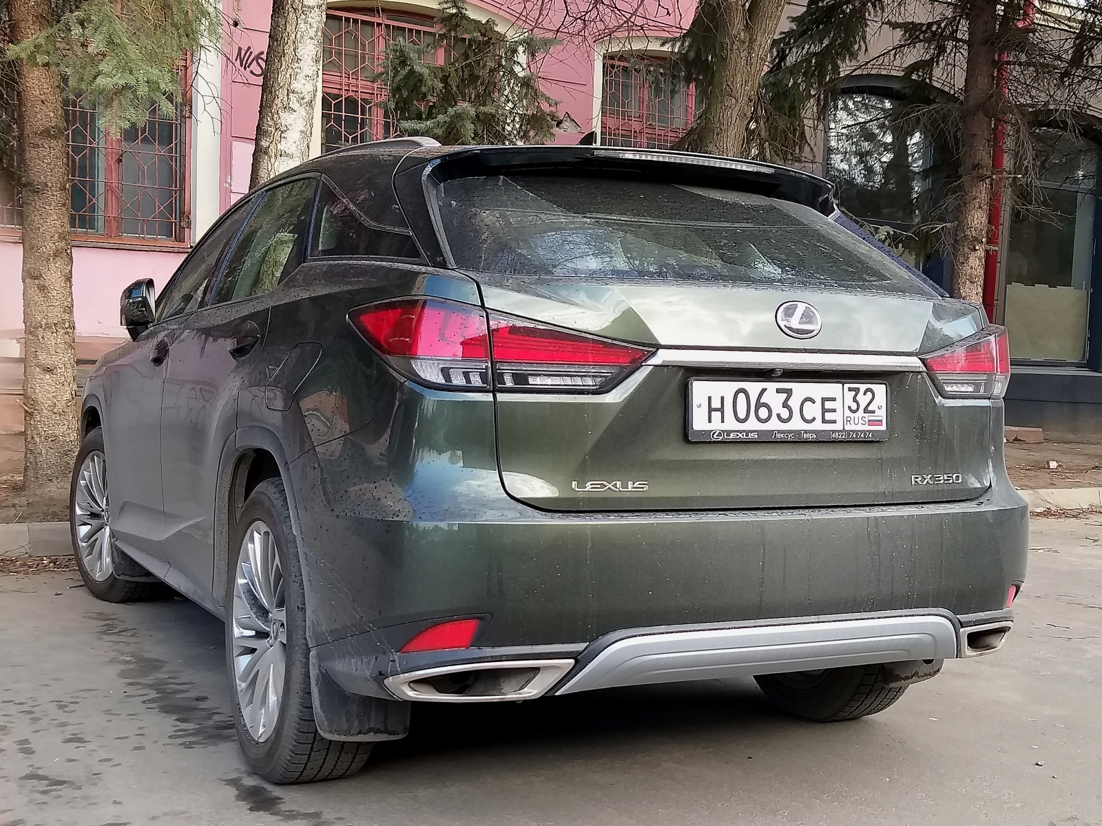 н 063 се 32, Lexus RX 4th gen (AL20), facelift, 2019–2022