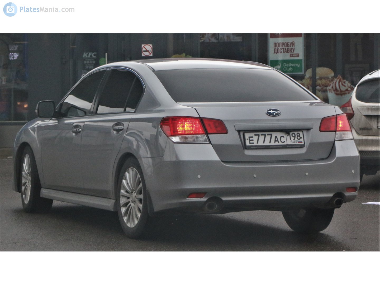 е 777 ас 198, Subaru Legacy 5th gen Sedan (B4) (BM), 2009–2014