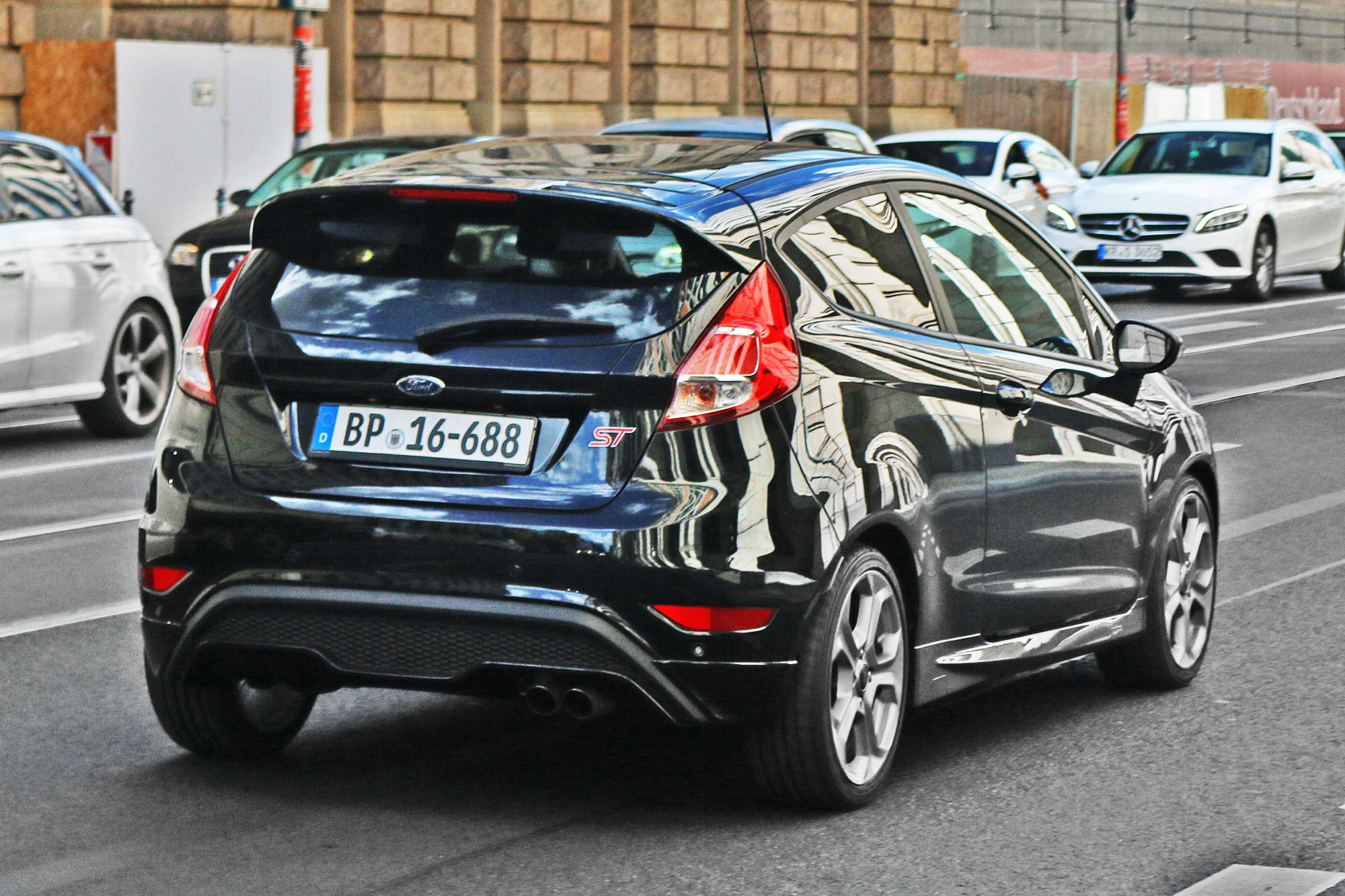 BP 16-688, Ford Fiesta 6th gen 3-door Hatch (B299; JA8), facelift, 2012–2017