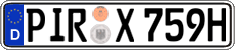 German license plate, Plates for oldtimers (type 