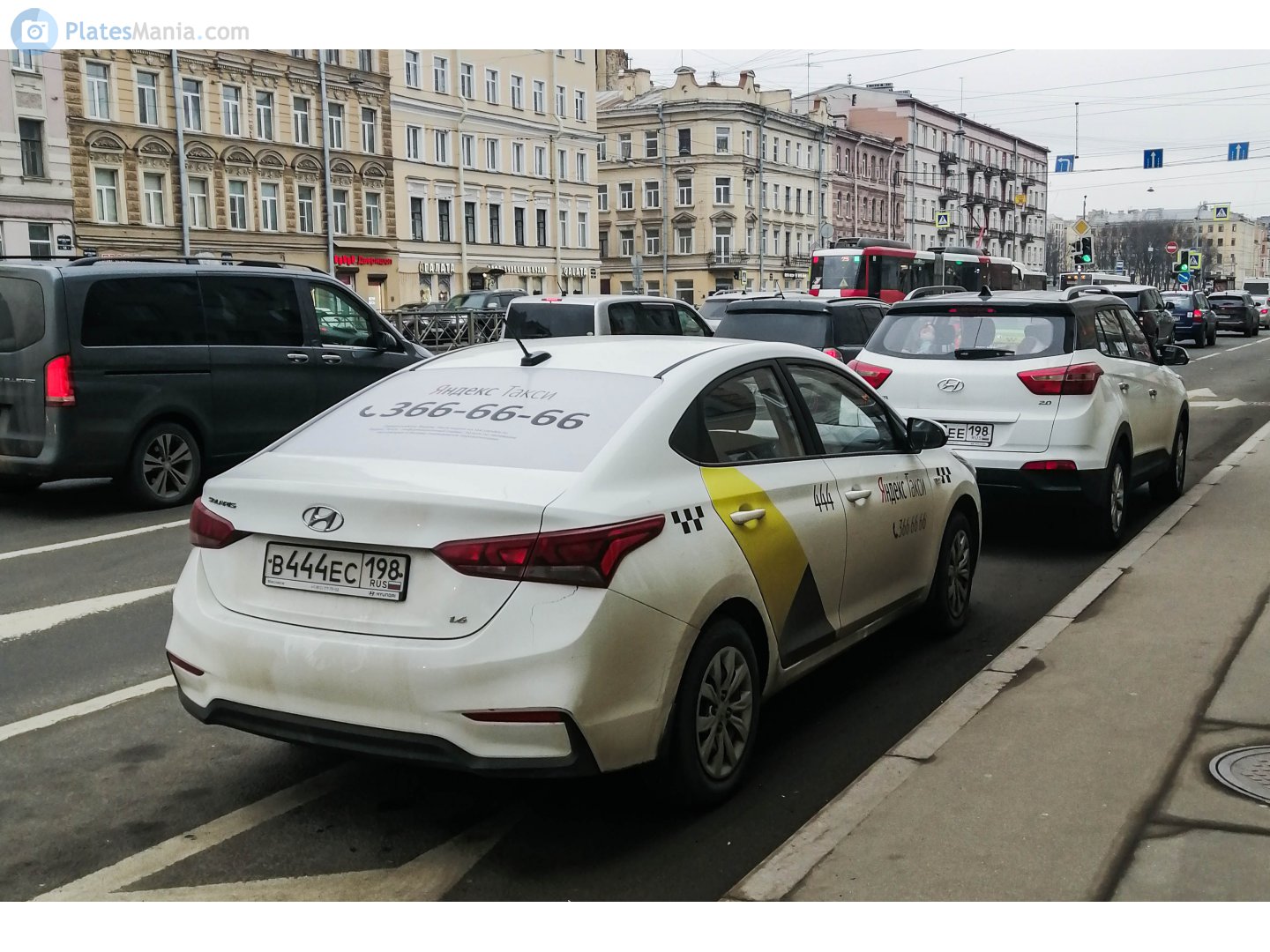 в 444 ес 198, Hyundai Solaris 2nd gen (HCR), 2017–2020