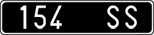 License plate of Italy, Cars (1927 year series)