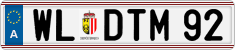 License plate of Austria, Vanity Plates