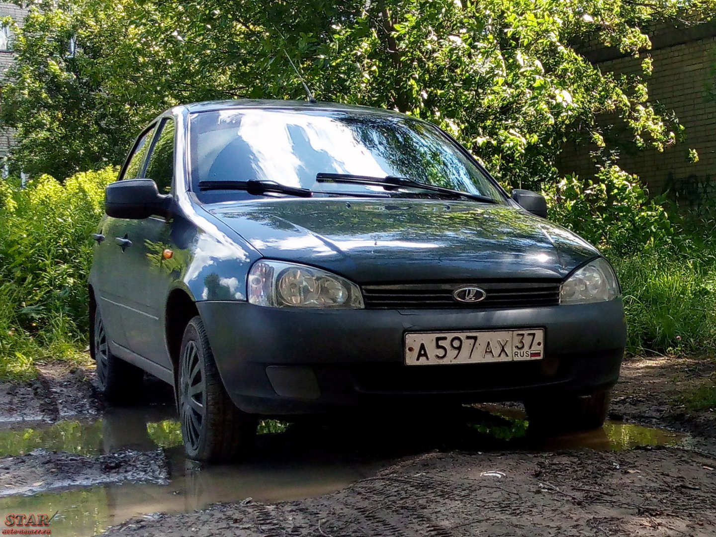 а 597 ах 37, Lada (VAZ) 1119 Kalina 