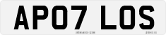 License plate of the United Kingdom, 2001 year system