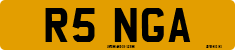 License plate of the United Kingdom, 1983 year system