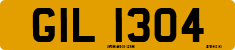 License plate of the United Kingdom, Northern Ireland (1966)