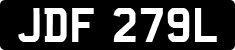 License plate of the United Kingdom, 1963 year system