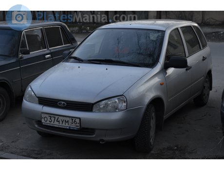 о374ум36, Lada (VAZ) 1117 Kalina