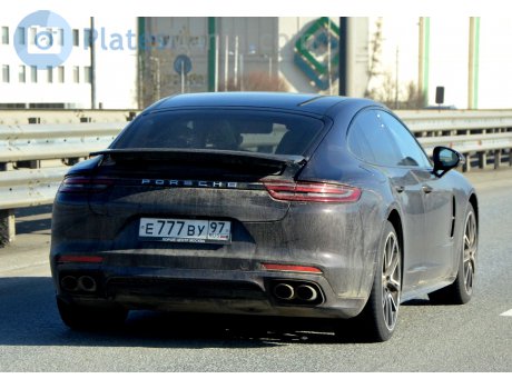 е777ву97, Porsche Panamera