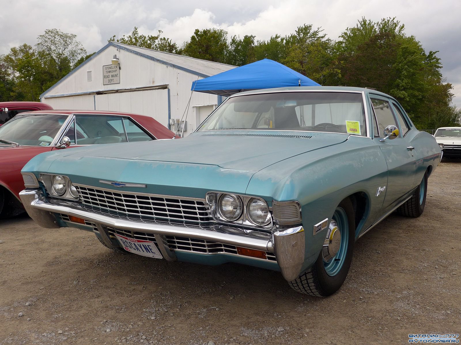 BSCAYNE, Chevrolet Biscayne 3rd gen 1968 2-door Sedan (15311/15411; B-body), 3rd facelift, 1967–1968