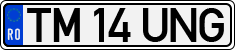 License plate of Romania, Regular plates