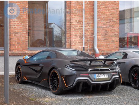 AB NY 5, McLaren 600LT