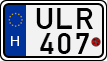 license plates of Hungary, Motorcycles (1990)