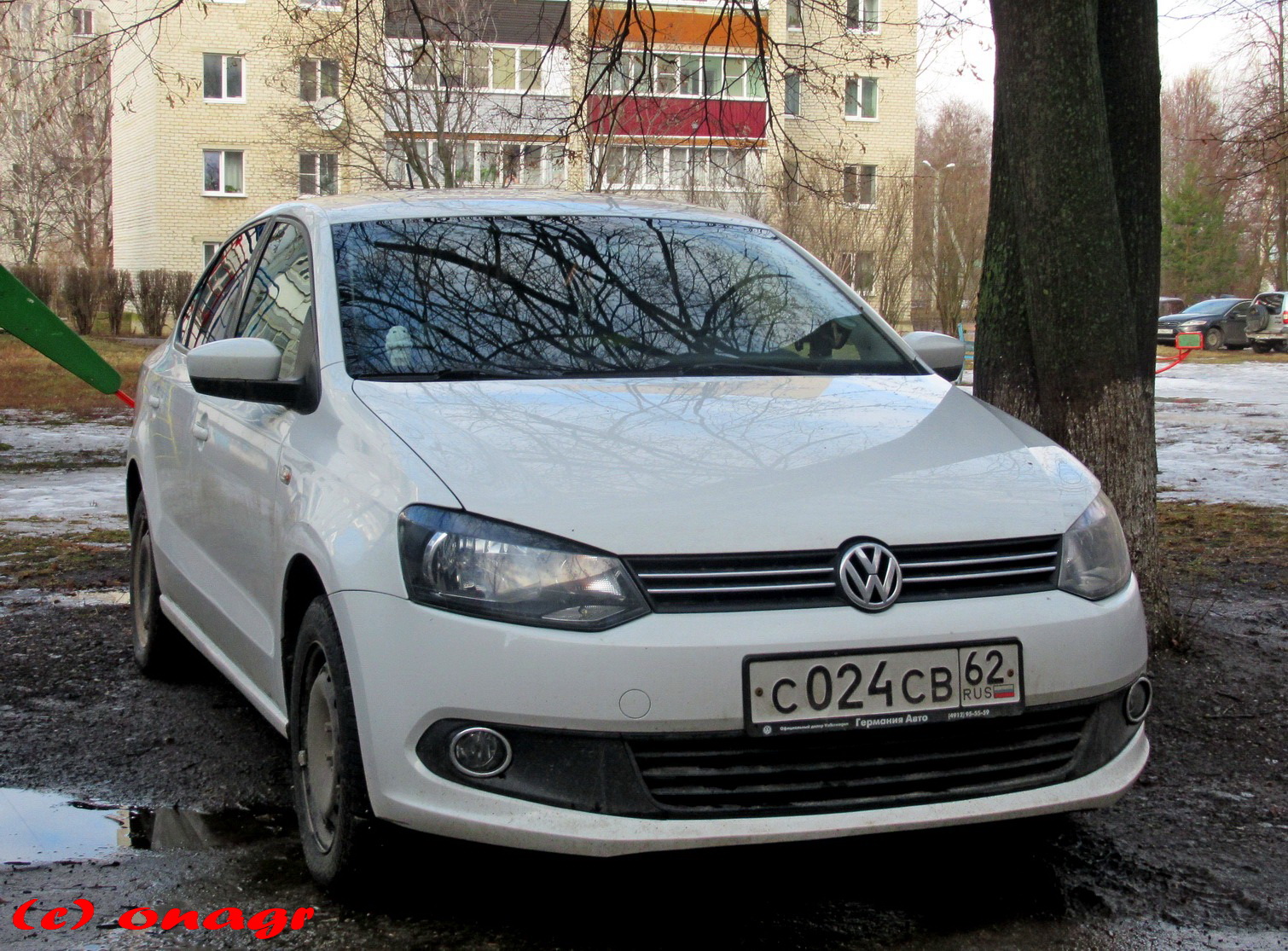 с 024 св 62, Volkswagen Polo 5th gen Sedan (A05), 2010­–2015