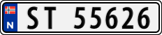License plate of Norway, Cars