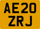 License plate of the United Kingdom, 2001 year system