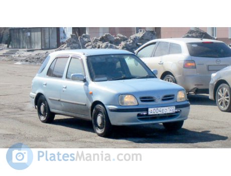 а004ео122, Nissan March