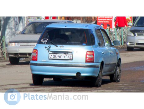 а004ео122, Nissan March