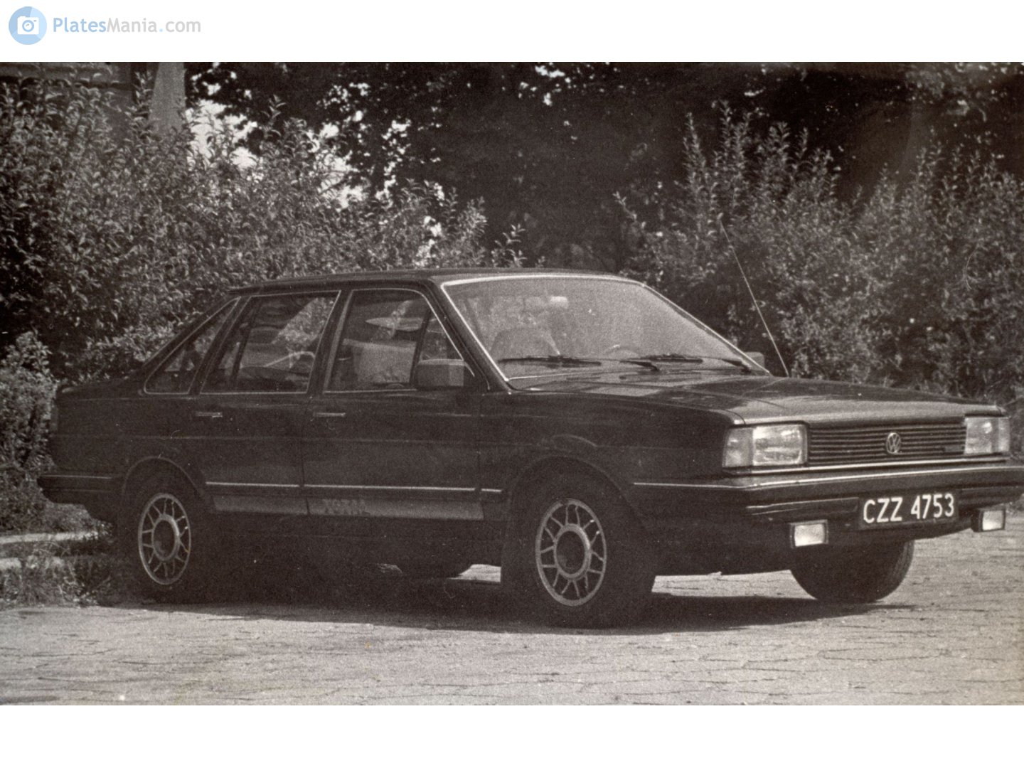 CZZ 4753, Volkswagen Santana 1st gen Sedan, 1981–1989 (–2012 for CN-market)