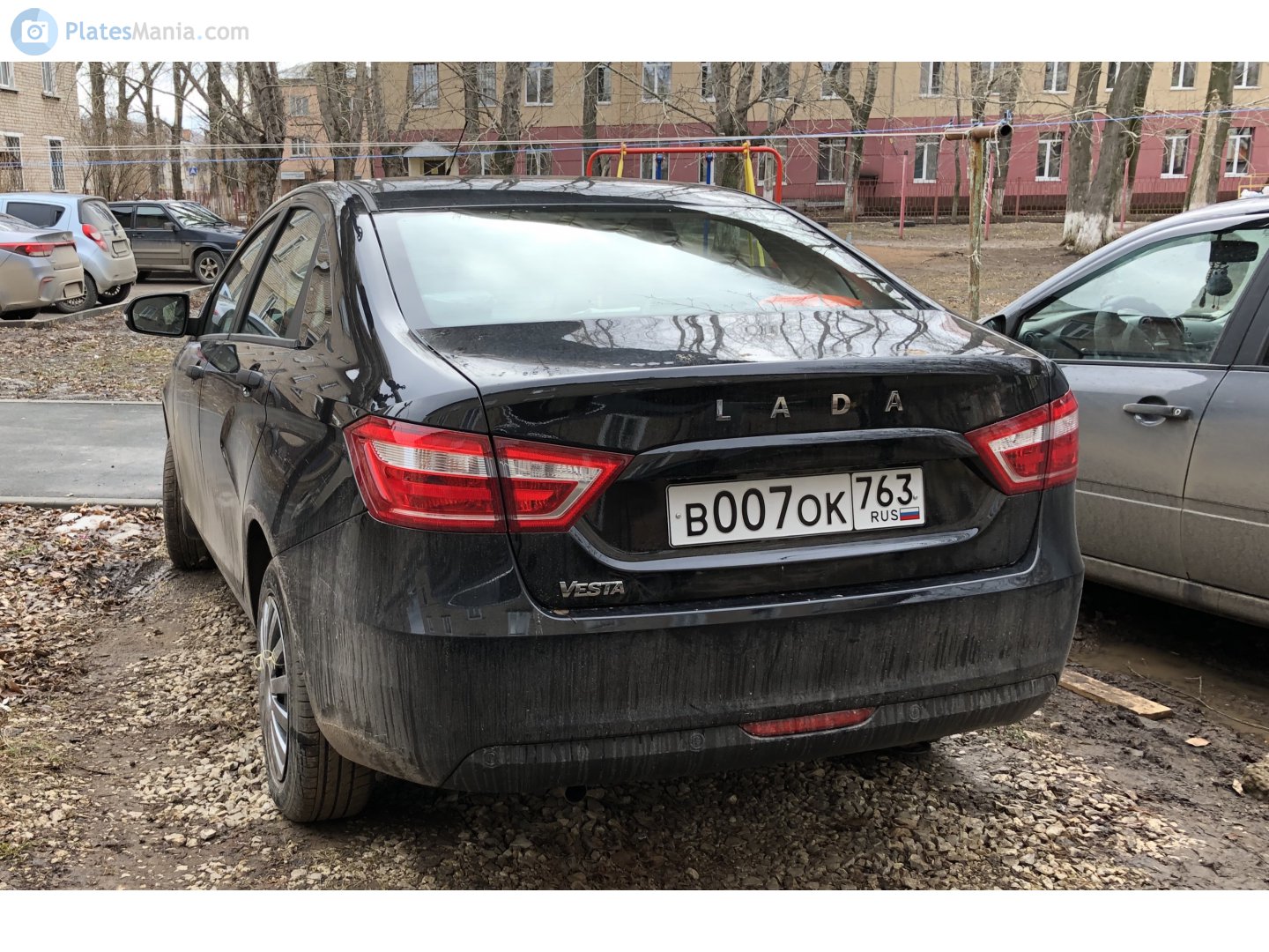 в 007 ок 763, Lada (VAZ) Vesta 1st gen Sedan (GFL), 2015–2022